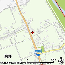 山梨県韮崎市藤井町駒井2807周辺の地図