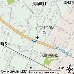 銚子本城郵便局周辺の地図