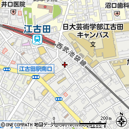 ひょうたん 江古田店周辺の地図