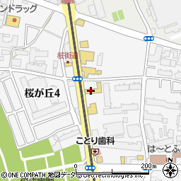 木曽路 東大和店周辺の地図