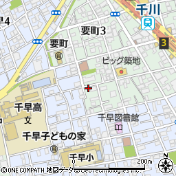 東京都豊島区要町3丁目6-10周辺の地図