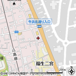 東京都福生市福生2476周辺の地図