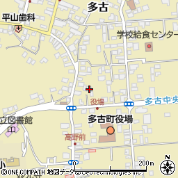 千葉県香取郡多古町多古573周辺の地図