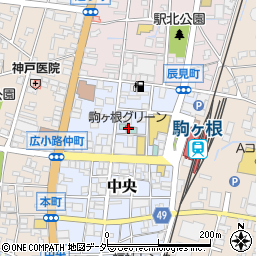 駒ヶ根グリーンホテル周辺の地図