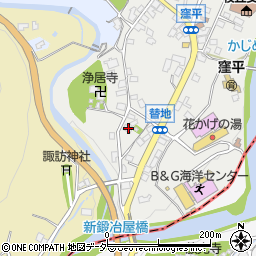 山梨県山梨市牧丘町窪平193周辺の地図