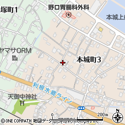 植田畳店周辺の地図