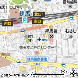 加賀屋 練馬店周辺の地図