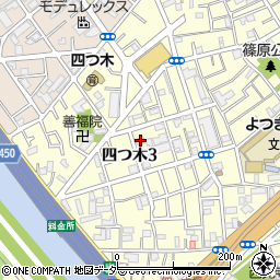 東京都葛飾区四つ木3丁目8-6周辺の地図