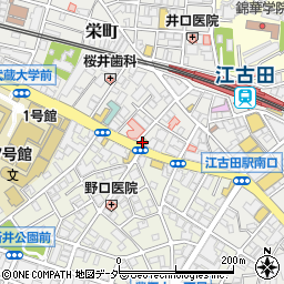 なか卯江古田店周辺の地図