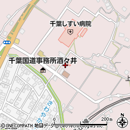 千葉県印旛郡酒々井町上岩橋1167-3周辺の地図