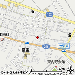 千葉県富里市七栄329-47周辺の地図