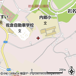 千葉県佐倉市岩名913-3周辺の地図