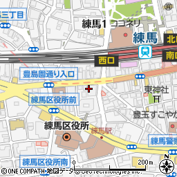 東京都練馬区豊玉北6丁目1周辺の地図