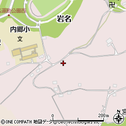 千葉県佐倉市岩名530周辺の地図