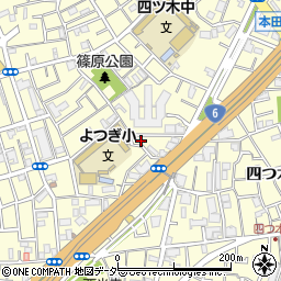 東京都葛飾区四つ木4丁目11-3周辺の地図
