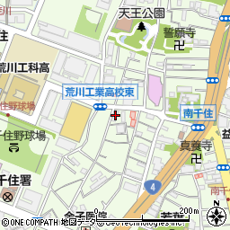 ミキ薬局南千住店周辺の地図