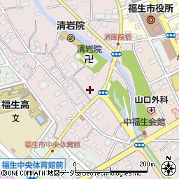 東京都福生市福生470周辺の地図