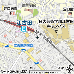 すき家江古田駅前店周辺の地図