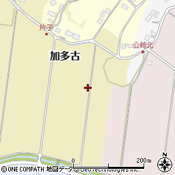千葉県匝瑳市加多古周辺の地図