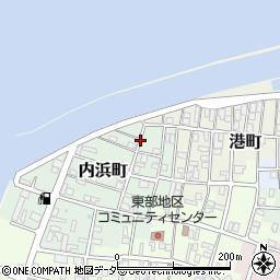千葉県銚子市内浜町周辺の地図