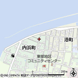 千葉県銚子市内浜町周辺の地図
