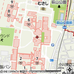 国立精神・神経医療研究センター 訪問看護ステーション周辺の地図