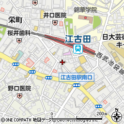 福しん 江古田店周辺の地図