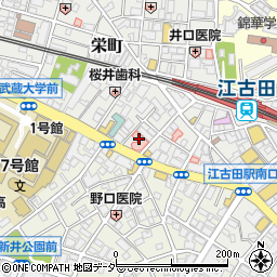 東京都練馬区栄町7周辺の地図