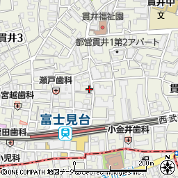 疋田コーポ周辺の地図