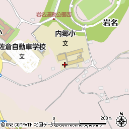 千葉県佐倉市岩名914-1周辺の地図