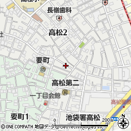 ＳＡＮパーク高松３駐車場周辺の地図