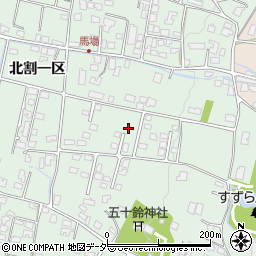 長野県駒ヶ根市赤穂北割一区2755-4周辺の地図