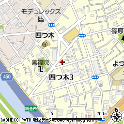 東京都葛飾区四つ木3丁目6-15周辺の地図