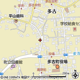 千葉県香取郡多古町多古2598周辺の地図