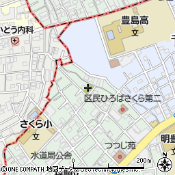 長崎６公園周辺の地図
