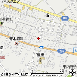 千葉県富里市七栄329-32周辺の地図