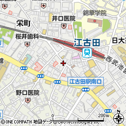 東京都練馬区栄町3-11周辺の地図