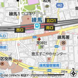 株式会社辰巳　練馬支店周辺の地図