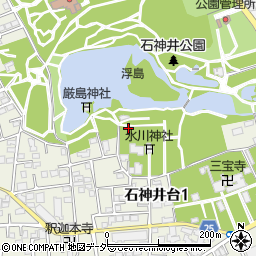 都立石神井公園トイレ３周辺の地図