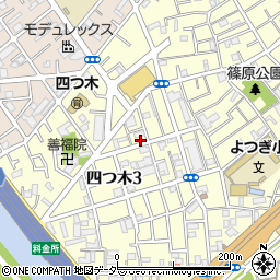 東京都葛飾区四つ木3丁目6-12周辺の地図