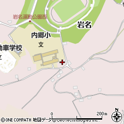 千葉県佐倉市岩名861周辺の地図