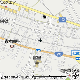千葉県富里市七栄329-100周辺の地図
