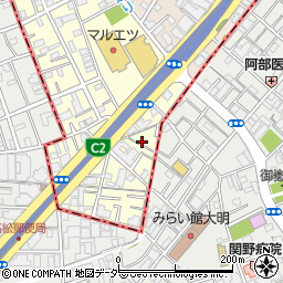 東京都板橋区南町5周辺の地図