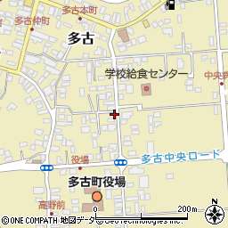 千葉県香取郡多古町多古475周辺の地図