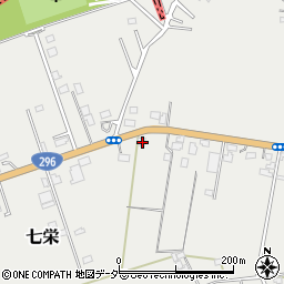 千葉県富里市七栄113周辺の地図