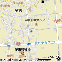 千葉県香取郡多古町多古477周辺の地図
