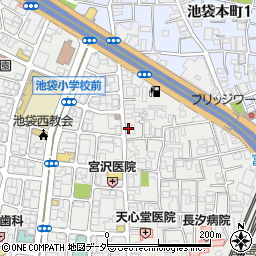 東京都豊島区池袋1丁目16-15周辺の地図
