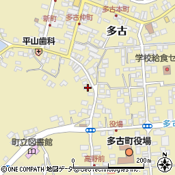 千葉県香取郡多古町多古2603周辺の地図