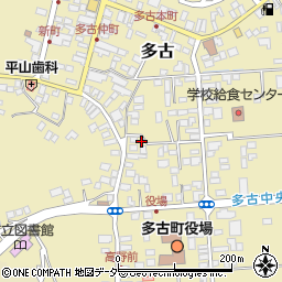 千葉県香取郡多古町多古464周辺の地図