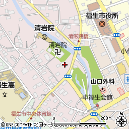 東京都福生市福生469周辺の地図